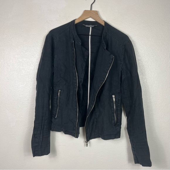 Zara Man Linen Jacket Medium - Picture 4 of 8